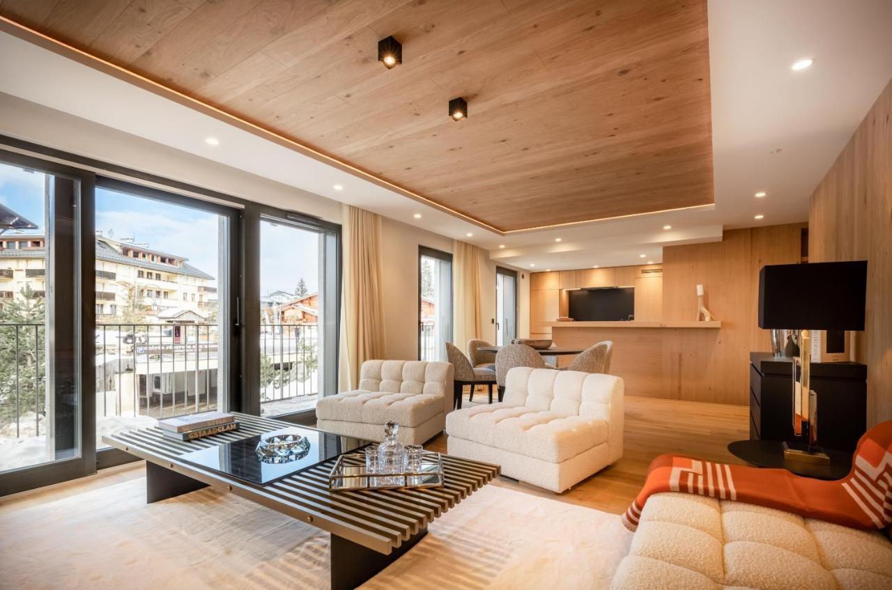 Ecrin Blanc - Appartement Haut De Gamme - Balcon Avec Vue - Centre De Megève Exterior foto