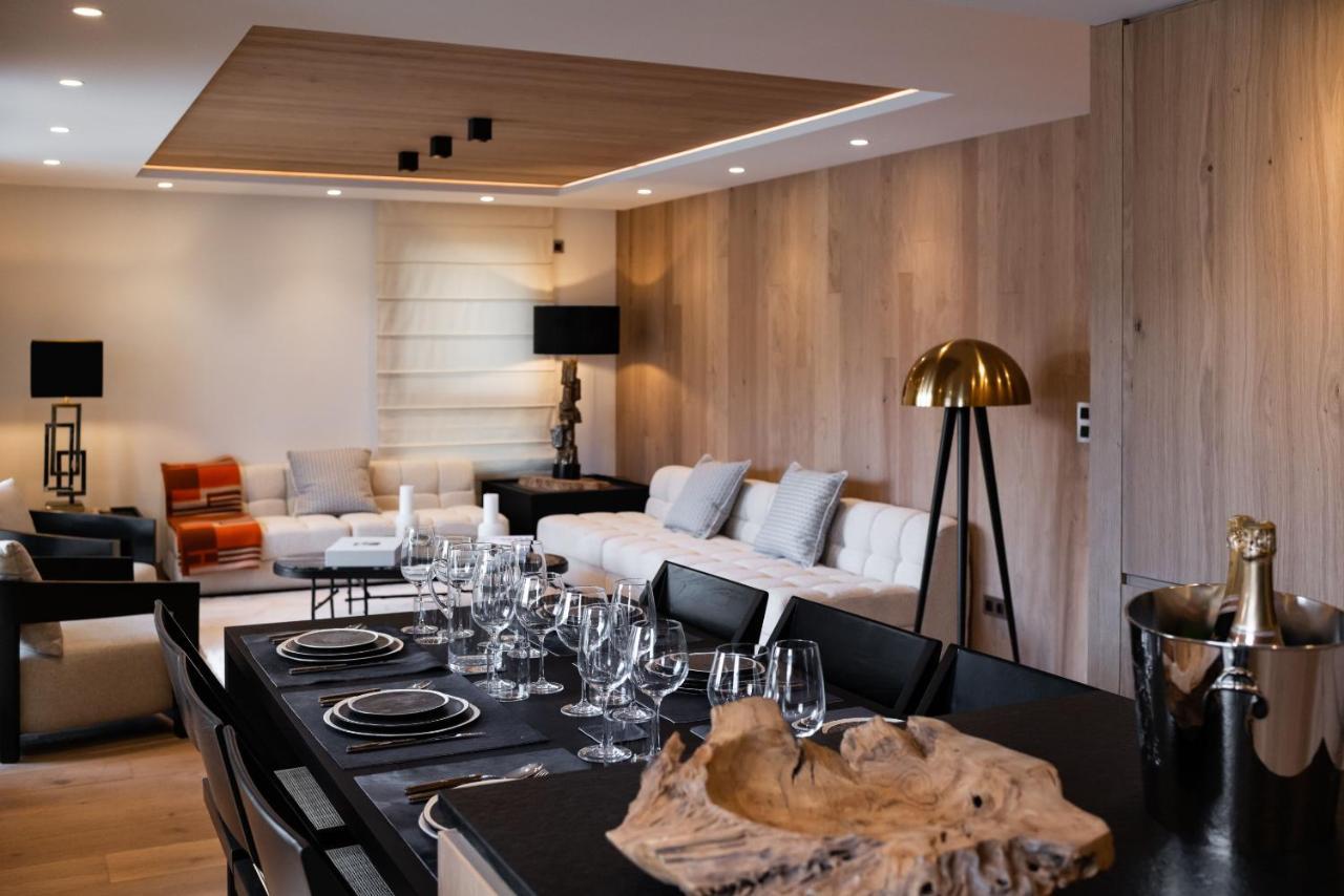 Ecrin Blanc - Appartement Haut De Gamme - Balcon Avec Vue - Centre De Megève Exterior foto