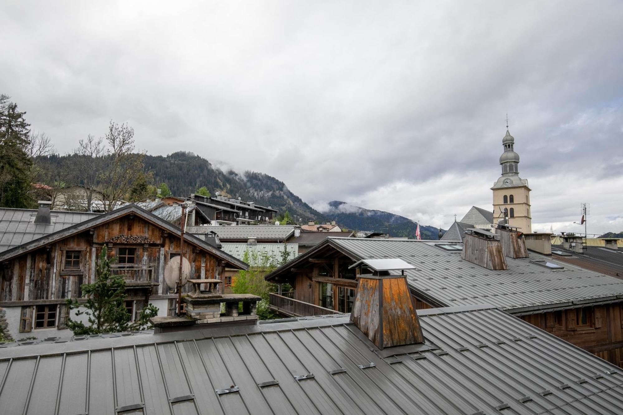 Ecrin Blanc - Appartement Haut De Gamme - Balcon Avec Vue - Centre De Megève Exterior foto